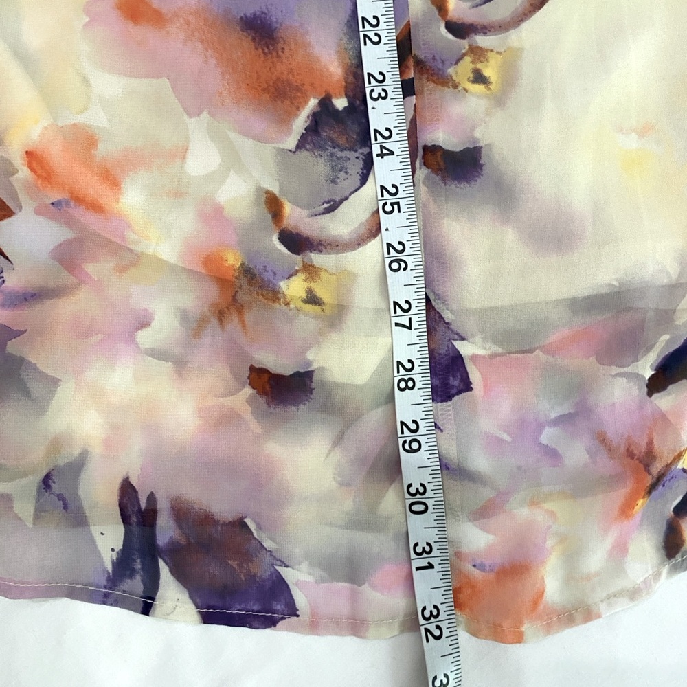 show me your Mumu Kylie Mini Dress in Abers Babers Floral Print Chiffon XL - Picture 10 of 10